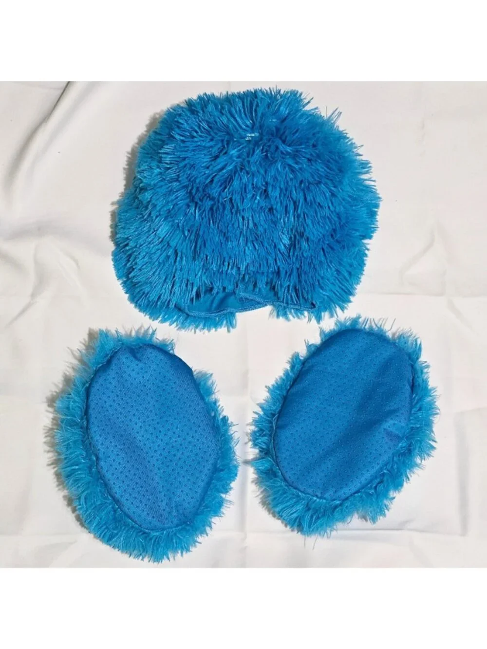 Cookie Monster Extra Plush Toddler Deluxe Costume 2T Sesame Street Furry Paws